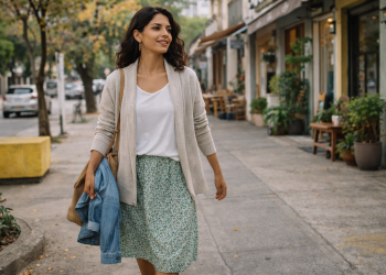 Como adaptar roupas de verão para o outono sem gastar muito