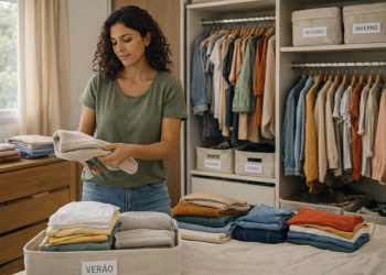 Troca de estação: como organizar o guarda-roupa de forma prática