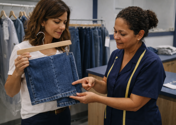 Barra de jeans: como ajustar sem perder o estilo original da peça