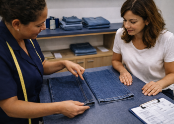 Barra original de calça jeans: o que é e quando vale a pena fazer
