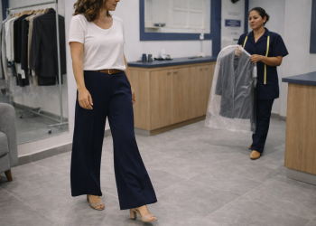 Barra de calça pantalona: como acertar o comprimento sem comprometer o modelo