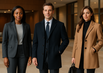 Ajustes para roupas de frio para reuniões corporativas e eventos de networking