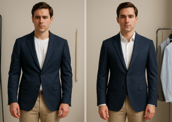 Erro comum: por que muita gente ajusta blazer da forma errada e perde o caimento
