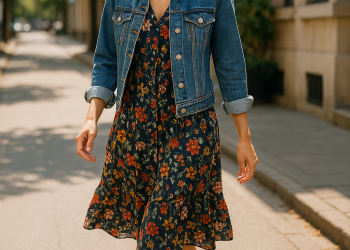 Como transformar um vestido midi em peça versátil para várias ocasiões