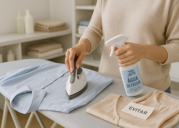 Passar roupa sem danificar: quando usar água de passar e quando evitar