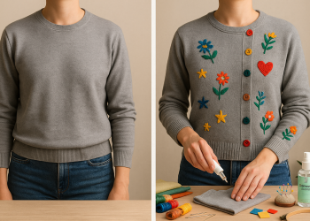 Como Transformar um Suéter Básico em Uma Peça Cheia de Personalidade