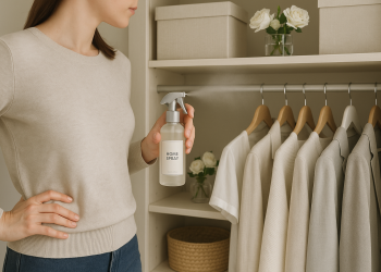 Home Spray no guarda-roupa: como transformar seu closet com sofisticação