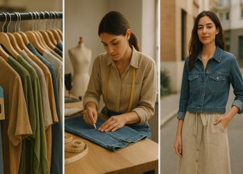 O ciclo da roupa consciente: do brechó ao ajuste personalizado