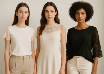 Personalização com renda: transforme peças básicas em looks sofisticados