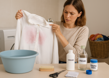 Roupa manchou na lavagem? Veja o que fazer para salvar a peça