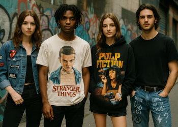 Roupas de banda, filme ou série: como personalizar com identidade e estilo