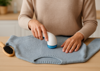 Técnicas profissionais para eliminar bolinhas de tecidos